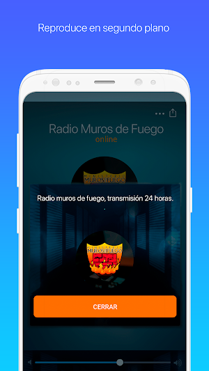 Radio Muros de Fuego Screenshot 2