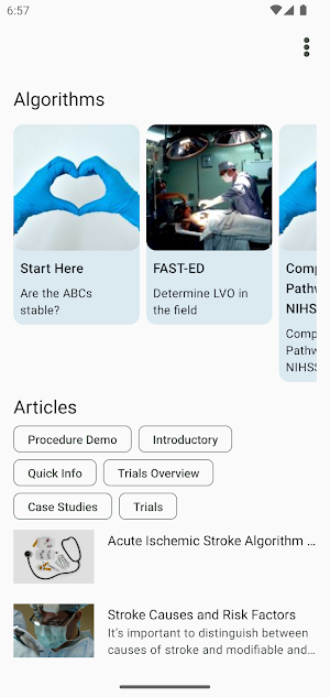 Stroke Management Screenshot 0