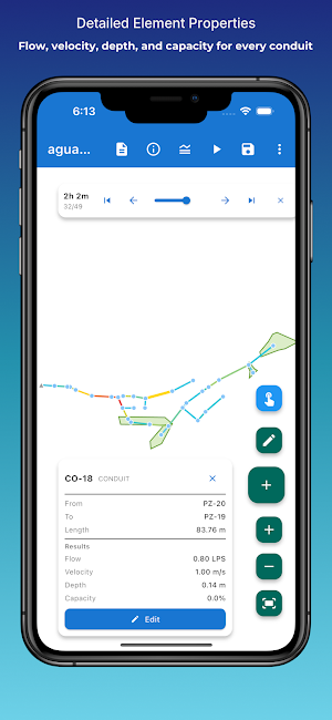 HydroSewer - Drainage Network Screenshot 1