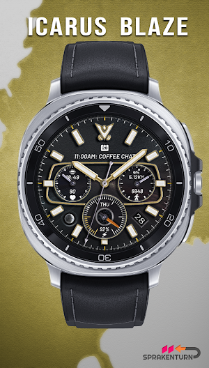 SPRAK Icarus Blaze Watch Face Screenshot 1