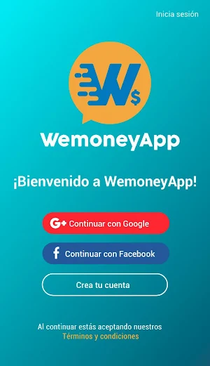 WemoneyApp-Envía y recibe dine Screenshot 1