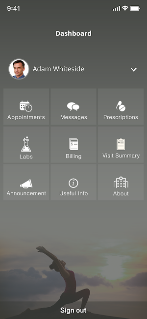 UMH Patient Portal Screenshot 0