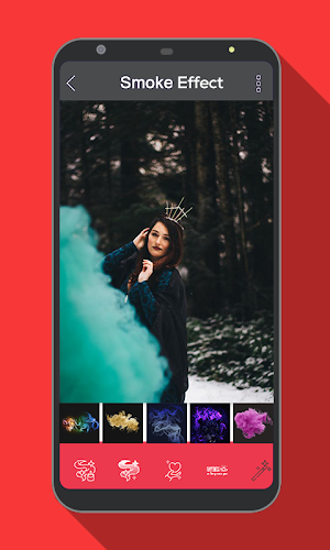 Smoke Photo Effect Screenshot 2