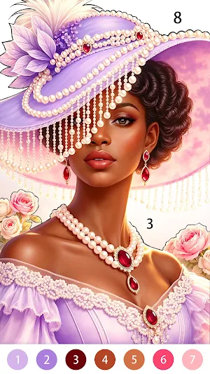 Black Beauty: Color by Number Screenshot 3