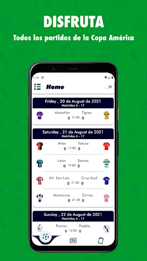 México - Liga 2021 Screenshot 0