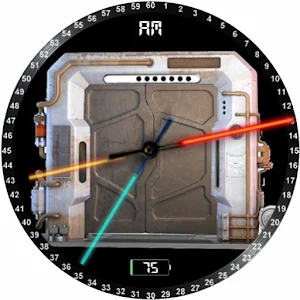 Animated Gyroscopic SciFi Door Screenshot 3