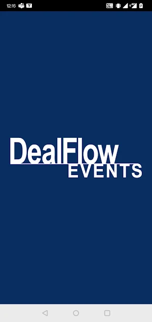 DealFlow Events Conference App Screenshot 0
