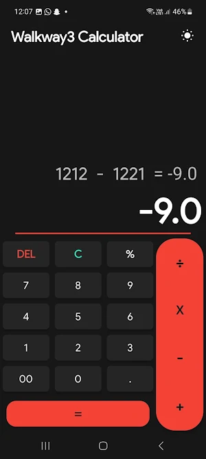 Walkway3 Calculator Screenshot 3