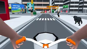 Pizza Delivery Boy: Bike rush Screenshot 2