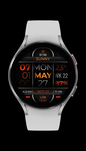 Watch Face WF117 Screenshot 1