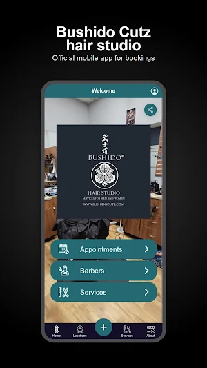 Bushido Cutz hair studio Screenshot 0