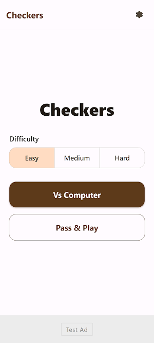 Checkers – Classic Board Game Screenshot 0