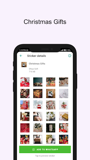 Christmas Stickers and GIFs Screenshot 3
