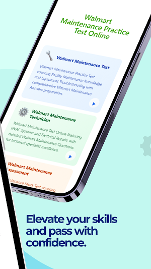 Walmart Maintenance Test Screenshot 1