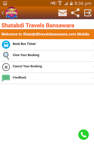 Shatabdi Travels Banswara screenshot 3