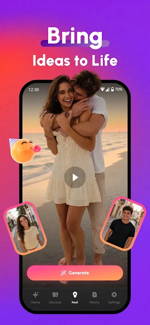 Reelora AI - Photo&Video Maker Screenshot 0