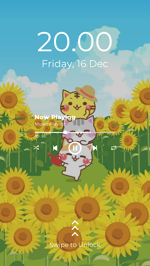 Kawaii Kitten Wallpaper 4K Screenshot 0