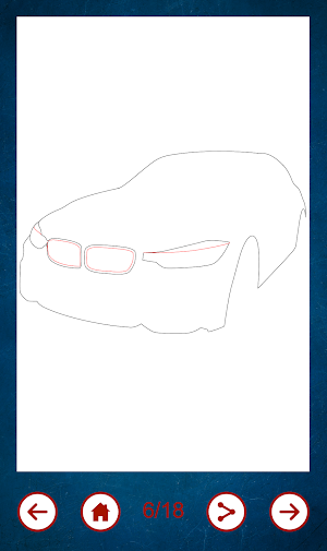 Learn To Draw Cars Screenshot 1