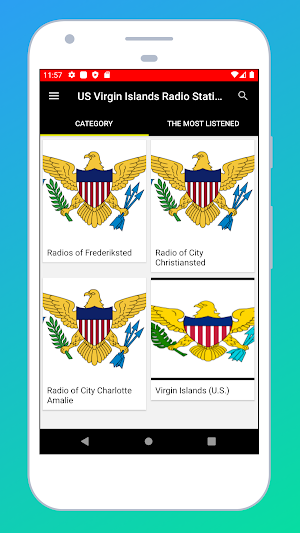 Radio US Virgin Islands FM App Screenshot 0