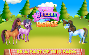 Farm of Unicorn and Horse Screenshot 2