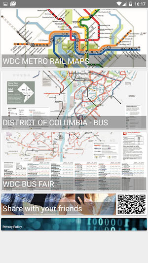 WASHINGTON DC METRO BUS MAP Screenshot 0