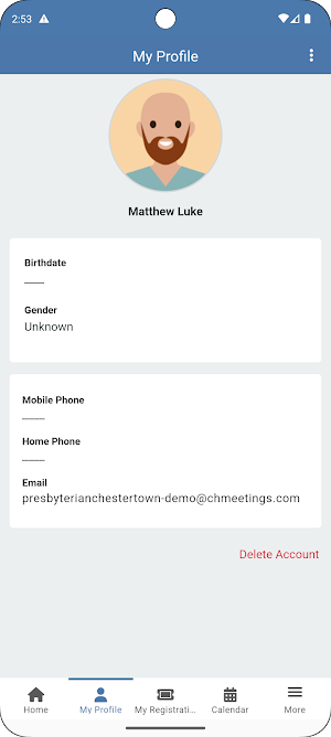 Presbyterian Chestertown Screenshot 3