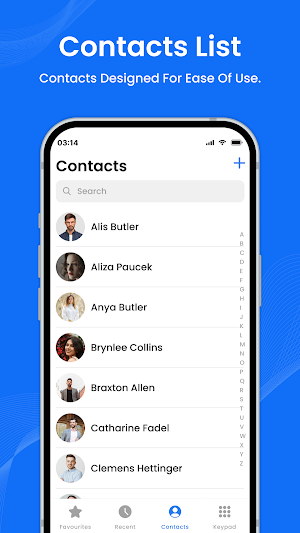 Contacts - Phone Call & Dialer Screenshot 0