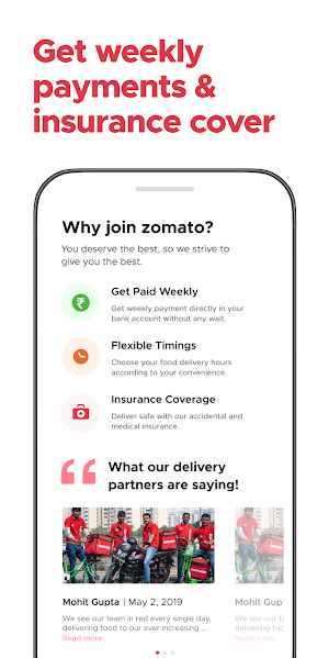 Zomato Delivery Partner Screenshot 0