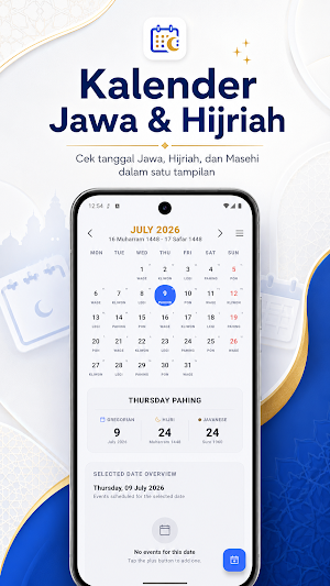 Kalender Jawa 2026 & Hijriah Screenshot 0