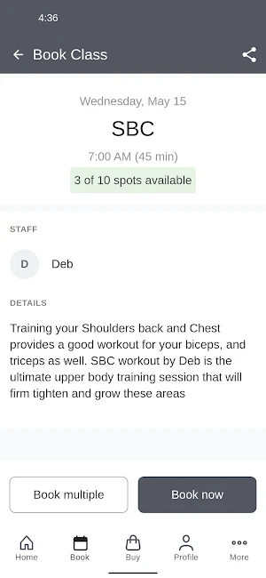 milon Gym 24/7 Screenshot 2