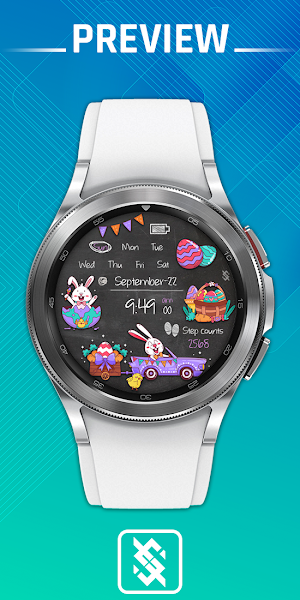 BFF33- Happy Easter day Rabbit Screenshot 0