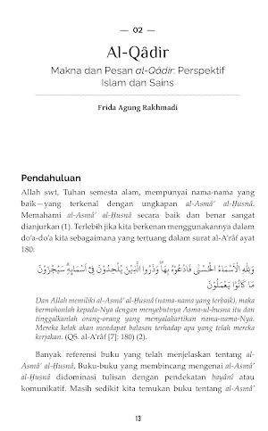 Al-Asma Al-Husna Sains Screenshot 3