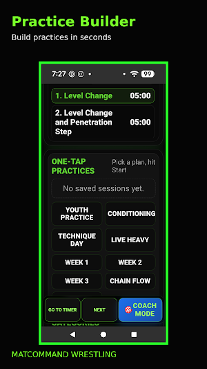 MatCommand: Wrestling Drills Screenshot 1