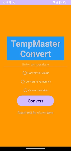 TempMaster Convert Screenshot 0