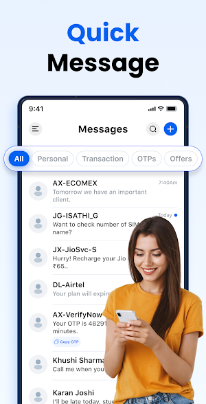 Messages – SMS Messenger Screenshot 0