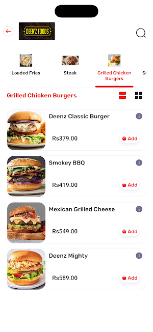 Deen'z Foods Screenshot 0
