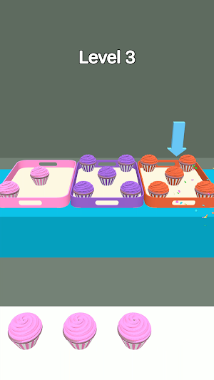 Cupcakes Sort Screenshot 2