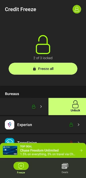Freeze My Credit Screenshot 0