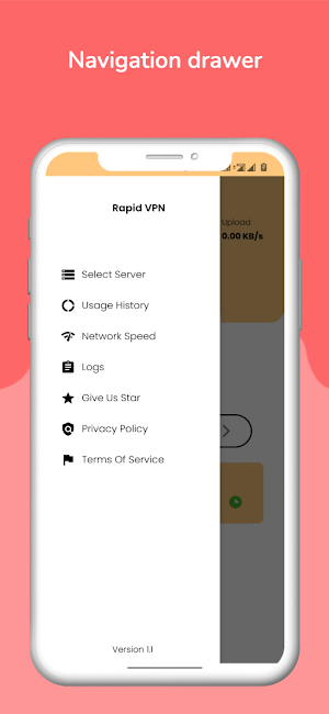 Rapid VPN - Secure VPN Proxy Screenshot 2