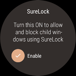 SureLock for Smartwatch Screenshot 3