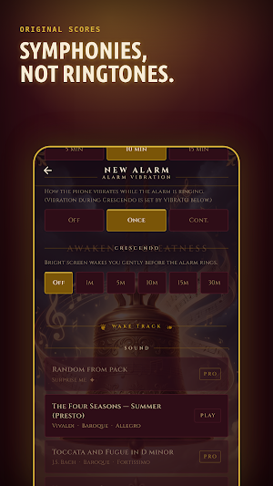 ClassicalWake — Alarm Clock Screenshot 2