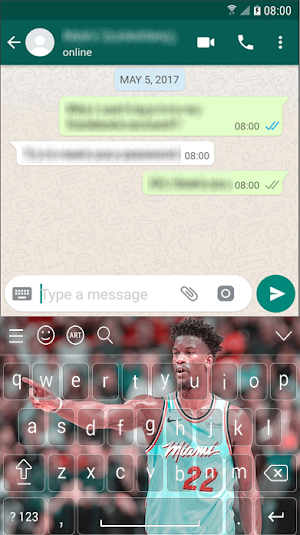 Jimmy Butler Heat Keyboard NBA Screenshot 0