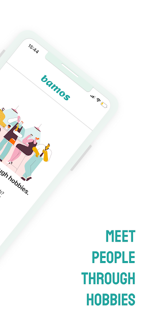 Bamos: Make Friends by Hobbies Screenshot 1