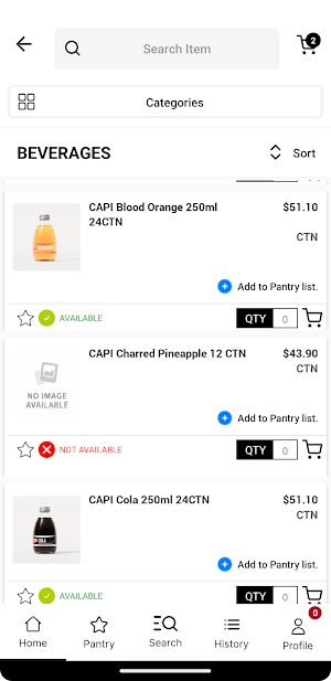 Shawparth Food & Packaging Screenshot 1