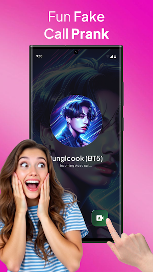 Fake Call Prank: Fun Idol Call Screenshot 0
