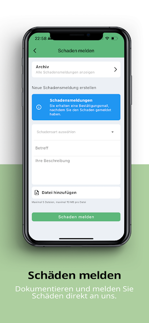 Letzbor Bewohner App Screenshot 1