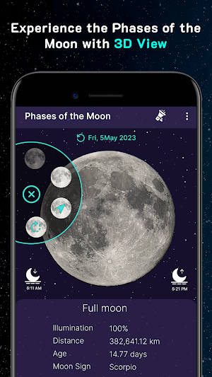 Phases of the Moon: Moon Phase Screenshot 1