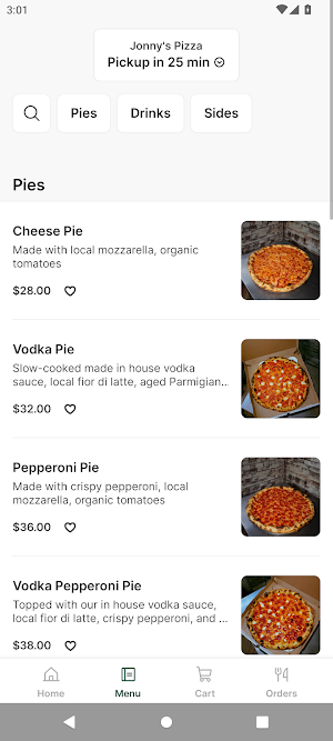 Jonny's Pizza Screenshot 1
