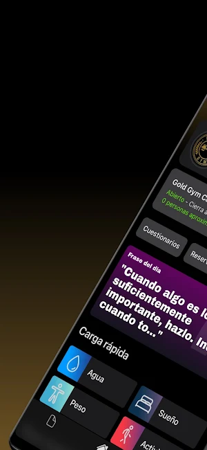 Gold Gym Screenshot 1