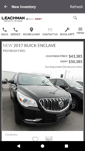 Leachman Buick, GMC, Cadillac Screenshot 1